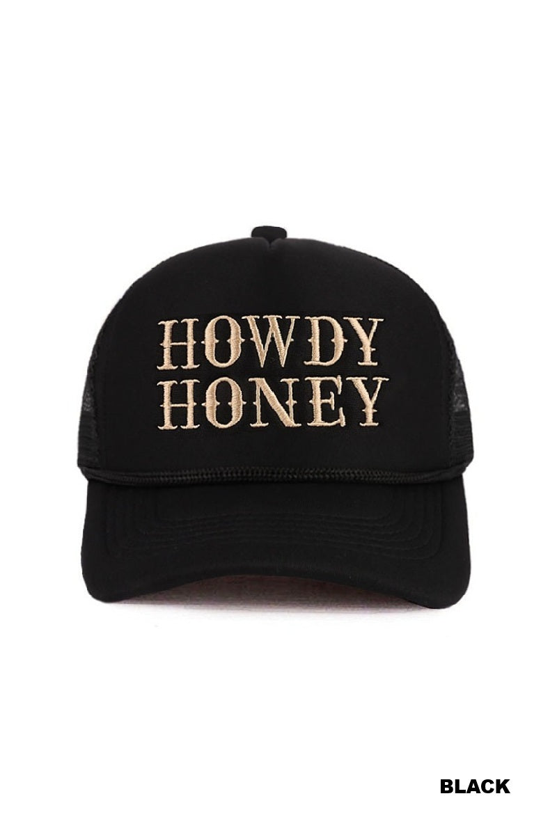 Howdy Honey trucker hat