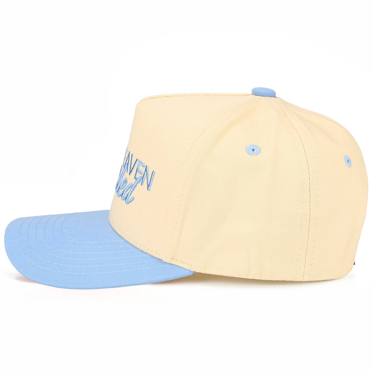 Hana - C.C MAKE HEAVEN CROWDED Letter Embroidered Trucker Hat