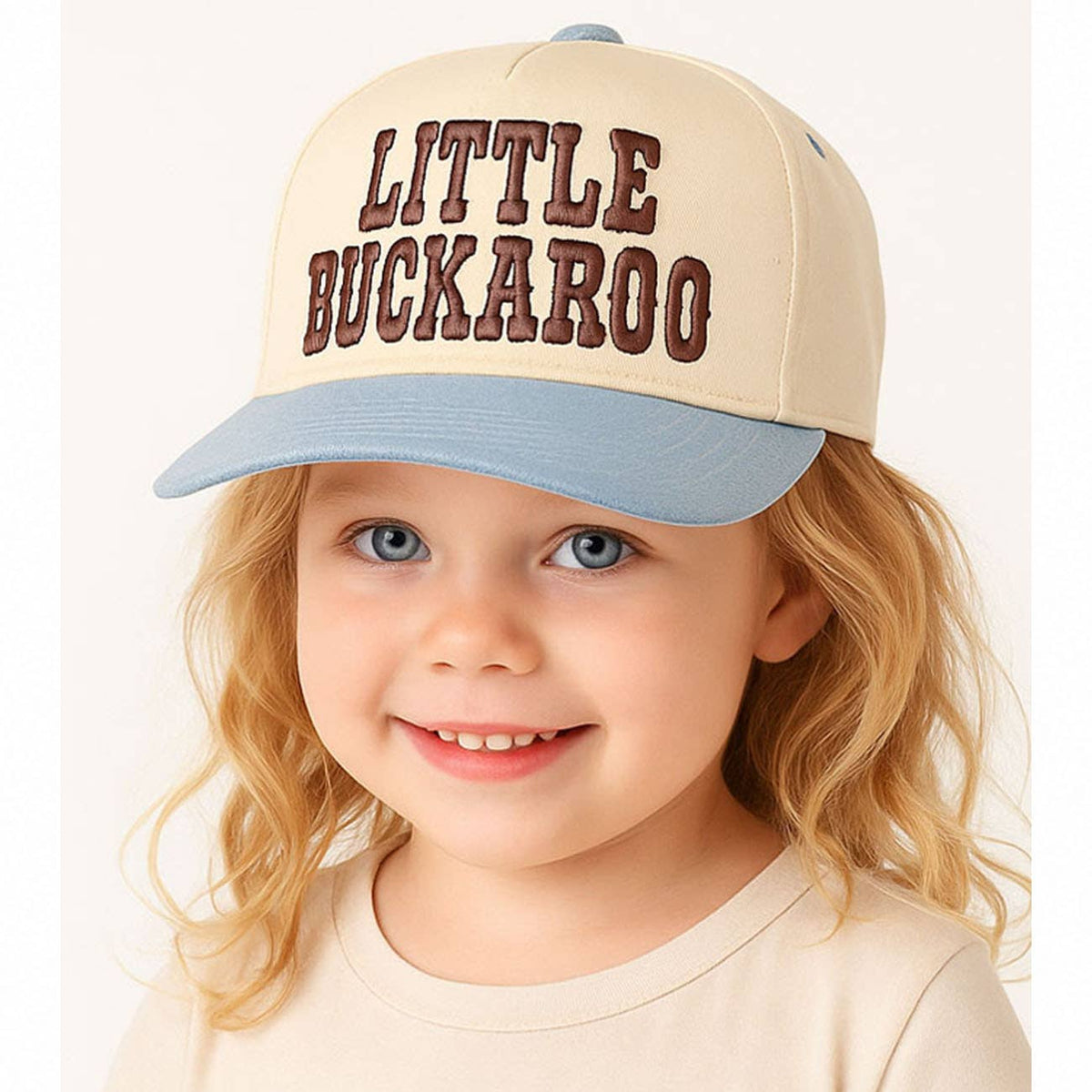 Hana - C.C LITTLE BUCKAROO Embroidered KIDS Snapback Cap