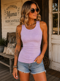 Zenana seamless Tank Top purple