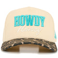 Hana - C.C HOWDY HONEY Letter Embroidered on Two Tone Trucker Hat