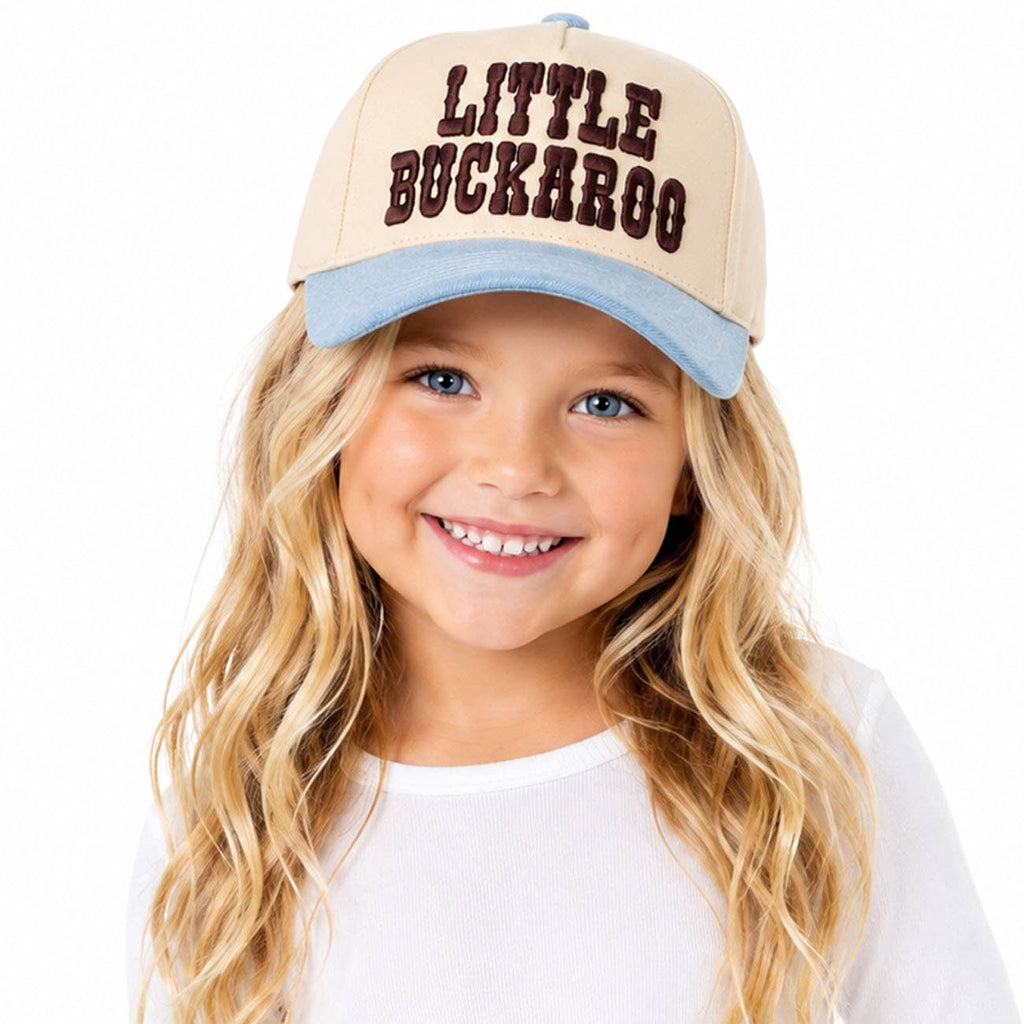 Hana - C.C LITTLE BUCKAROO Embroidered KIDS Snapback Cap