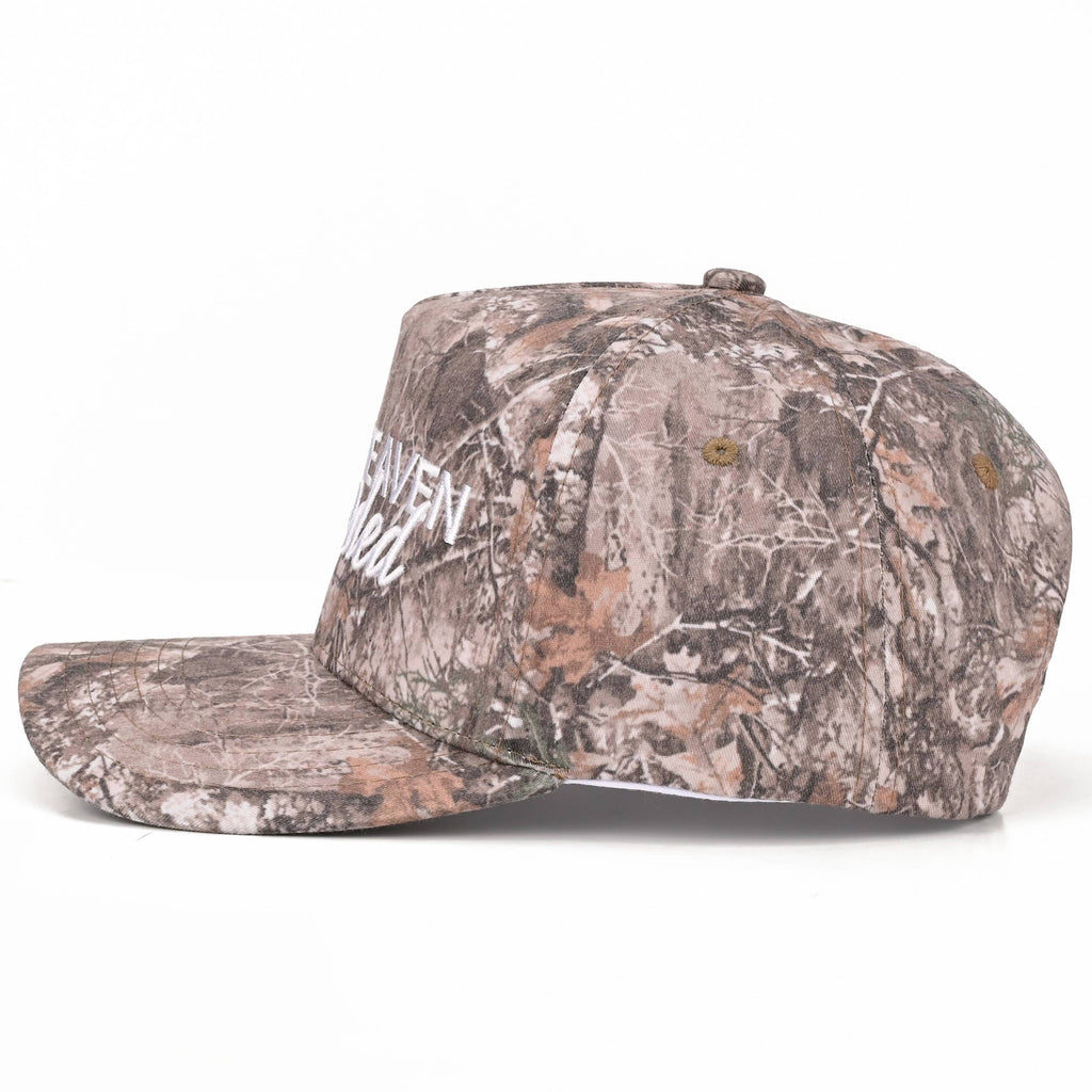 Hana - C.C MAKE HEAVEN CROWDED Letter Embroidered Trucker Hat