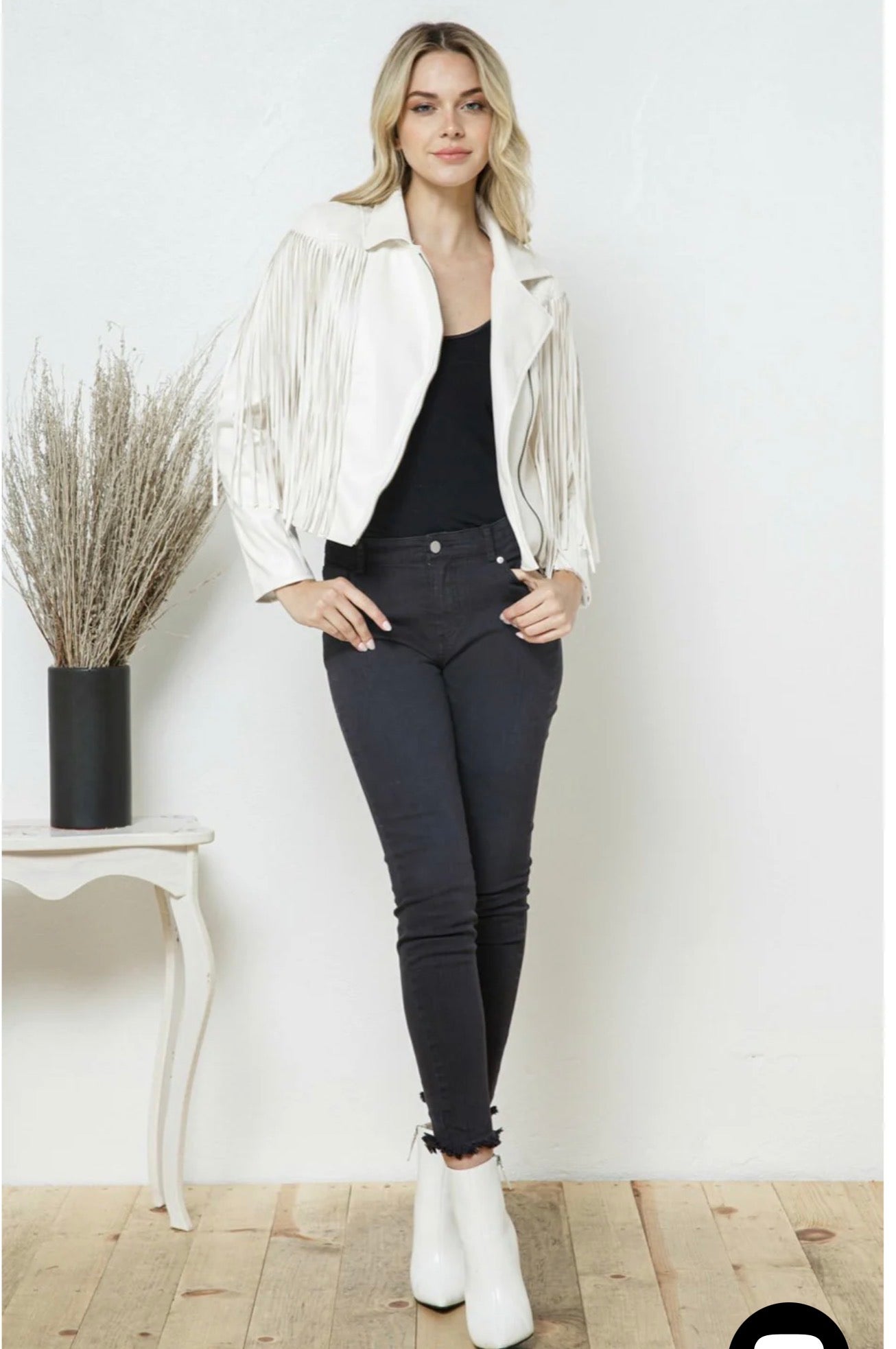 White Shania Jacket