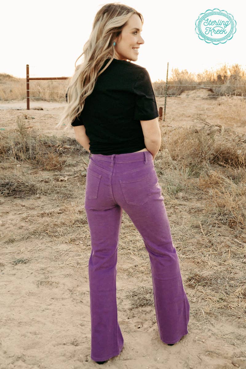 Sterling Kreek - WALKING WEST DENIM PURPLE LONG