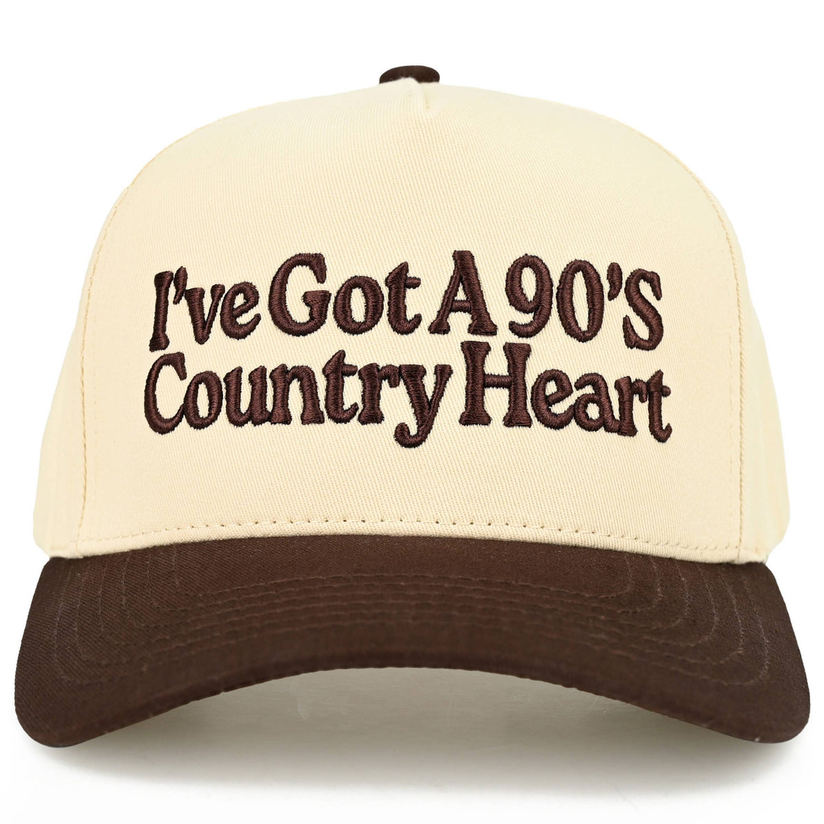 Hana - C.C I'VE GOT A 90'S COUNTRY HEART Two Tone Trucker Hat