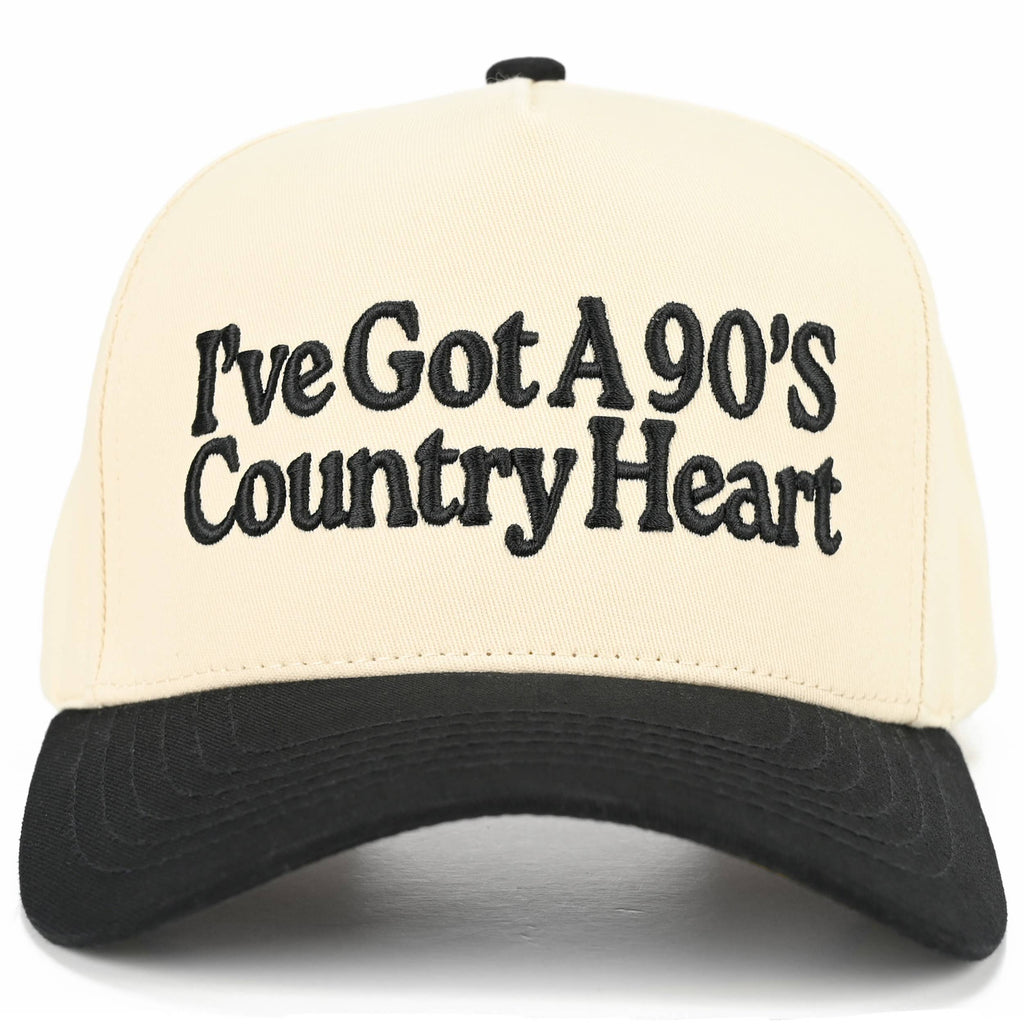 Hana - C.C I'VE GOT A 90'S COUNTRY HEART Two Tone Trucker Hat