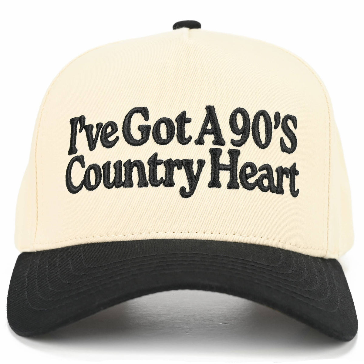 Hana - C.C I'VE GOT A 90'S COUNTRY HEART Two Tone Trucker Hat