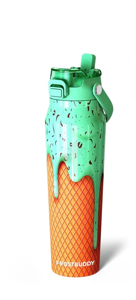 Frost Buddy bottle buddy 32oz mint chocolate drip