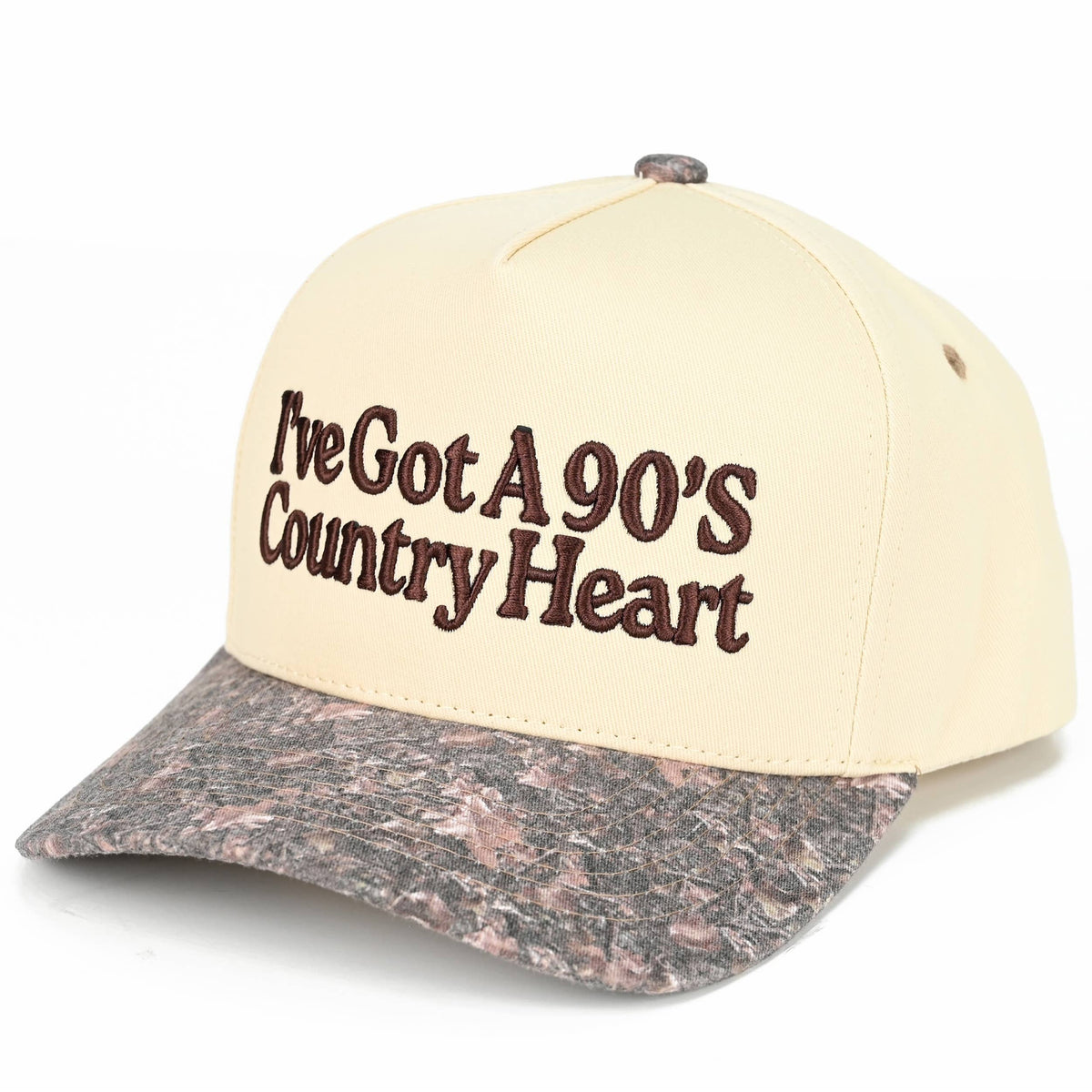 Hana - C.C I'VE GOT A 90'S COUNTRY HEART Two Tone Trucker Hat