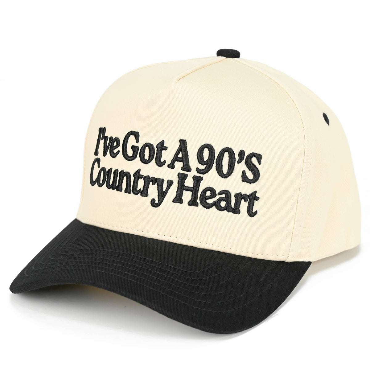 Hana - C.C I'VE GOT A 90'S COUNTRY HEART Two Tone Trucker Hat