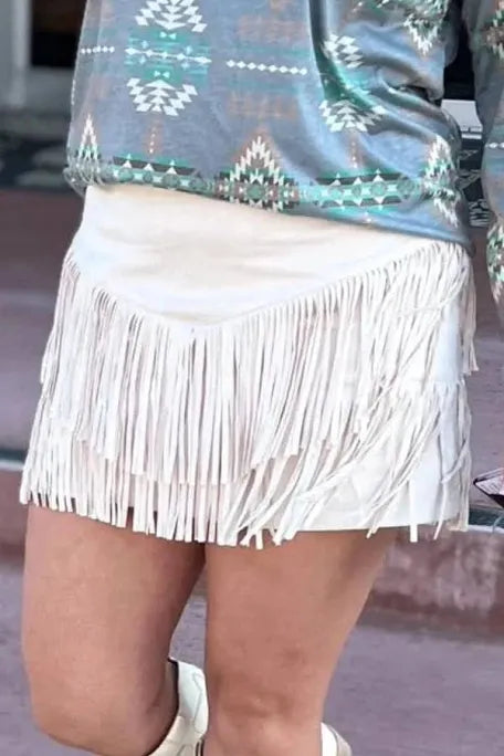 Sterling Kreek Fort Worth Fringe Skirt