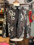 Savanna Jane Fully Embroidered and Rhinestoned Blazer