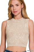 Zenana Padded Brami Crop top