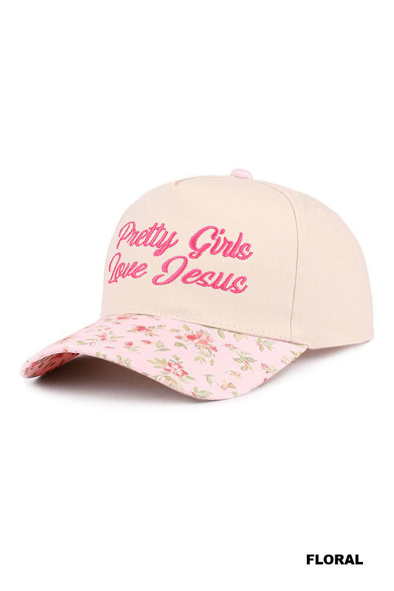 Pretty girls love Jesus hat
