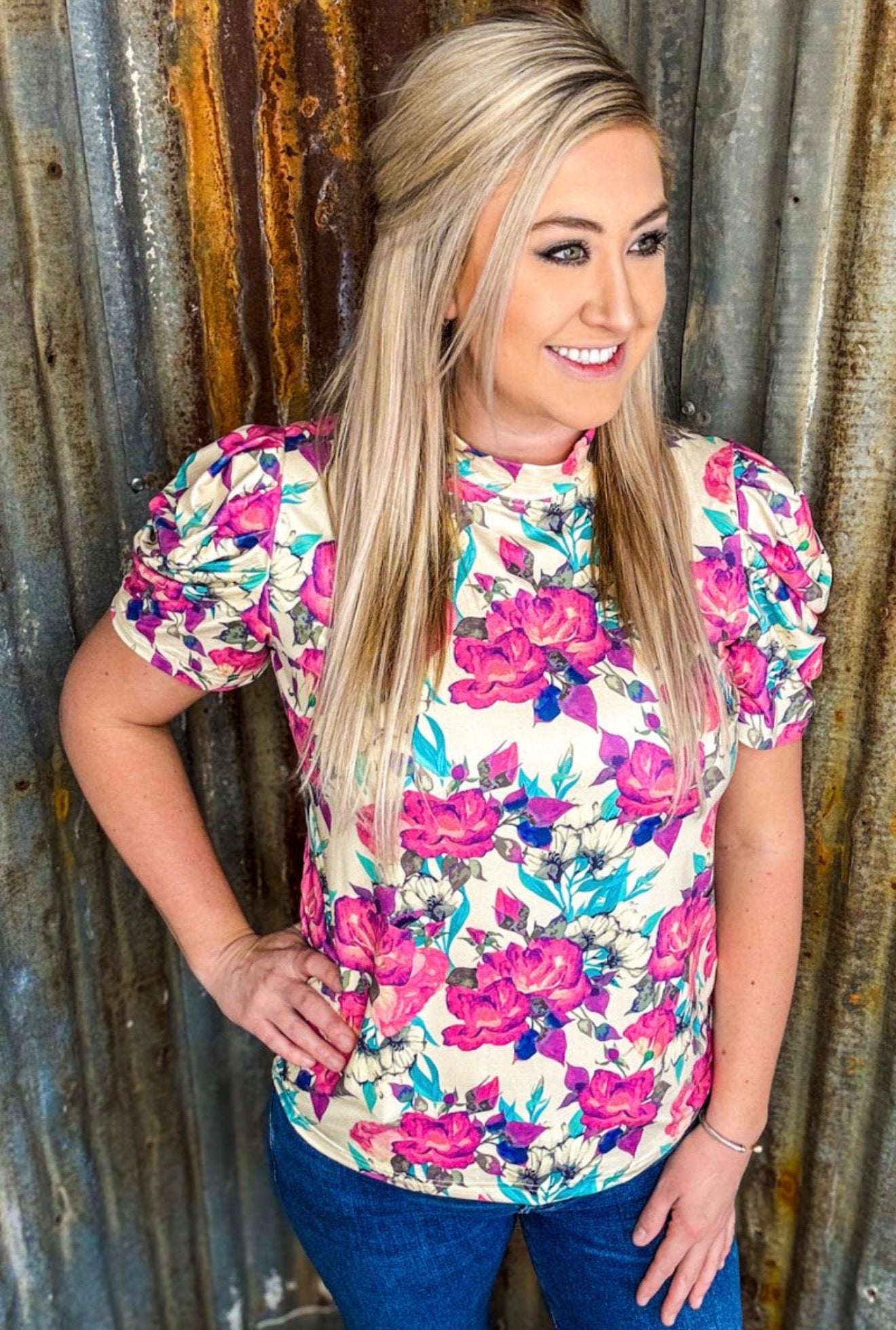 Sterling Kreek “Life is a Flower” Top