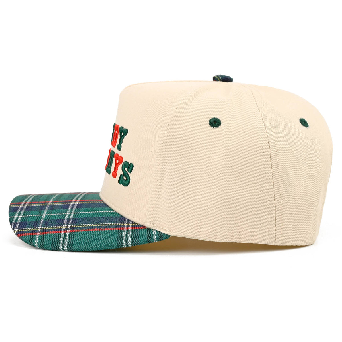 Hana - C.C HOWDY HOLIDAYS Letter Embroidered Trucker Cap