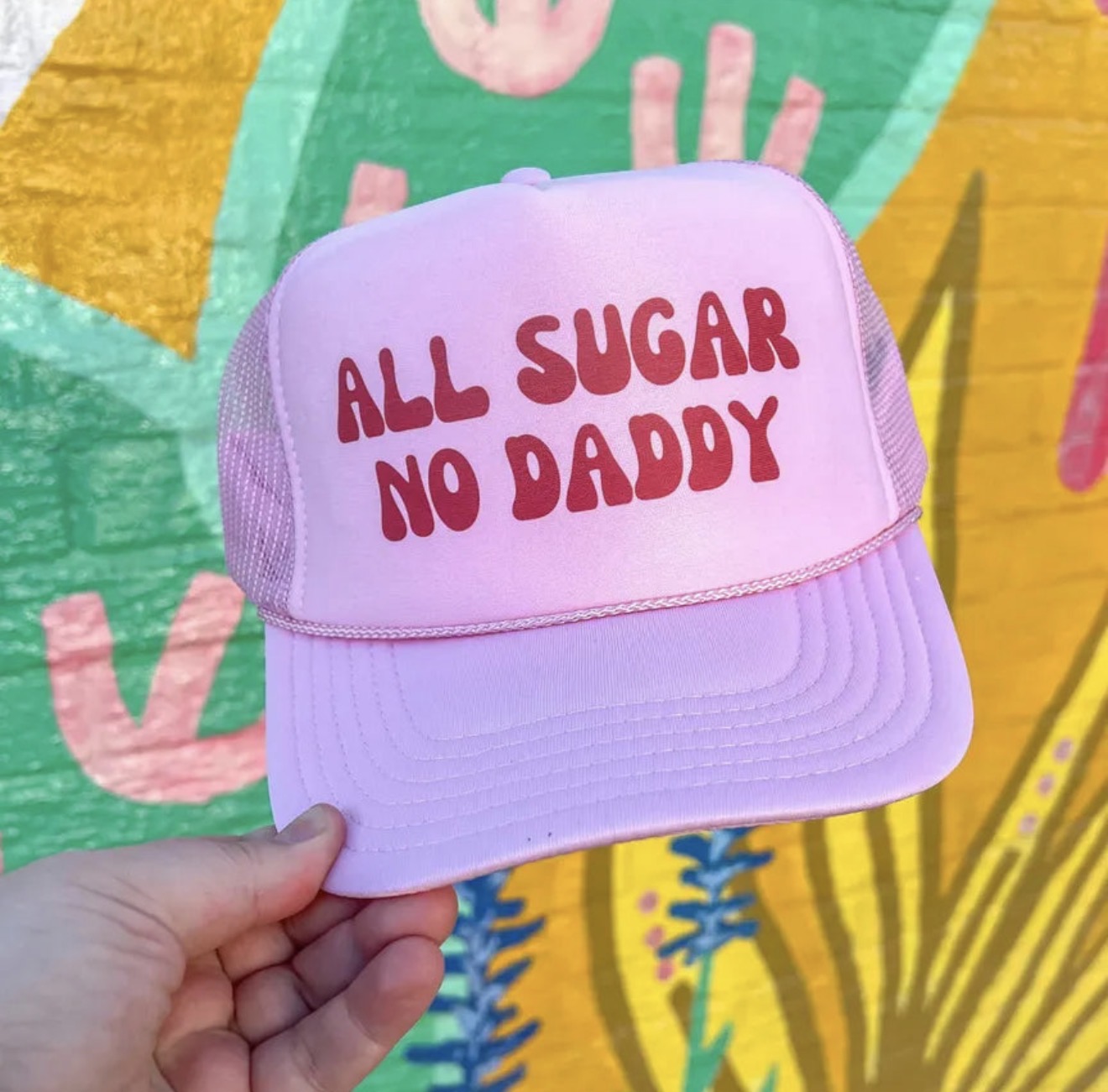All Sugar, No Daddy trucker hat
