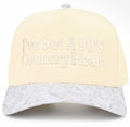 C.C 90’s Country Heart Letter Embroidered on Two Tone Trucker Hat