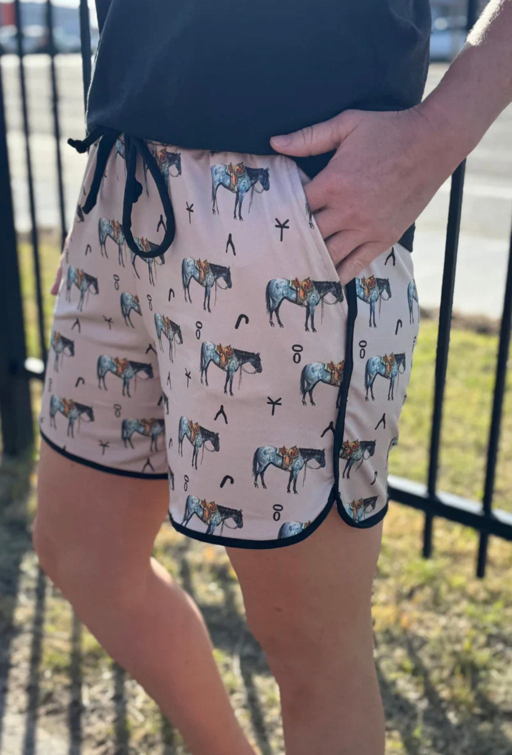 Sterling Kreek Old Town Road Shorts-long