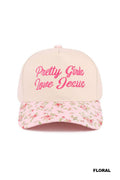Pretty girls love Jesus hat