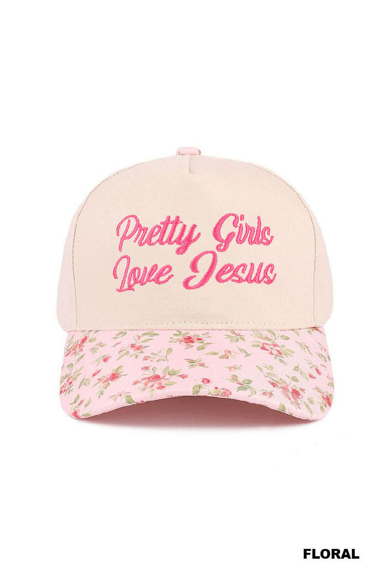 Pretty girls love Jesus hat