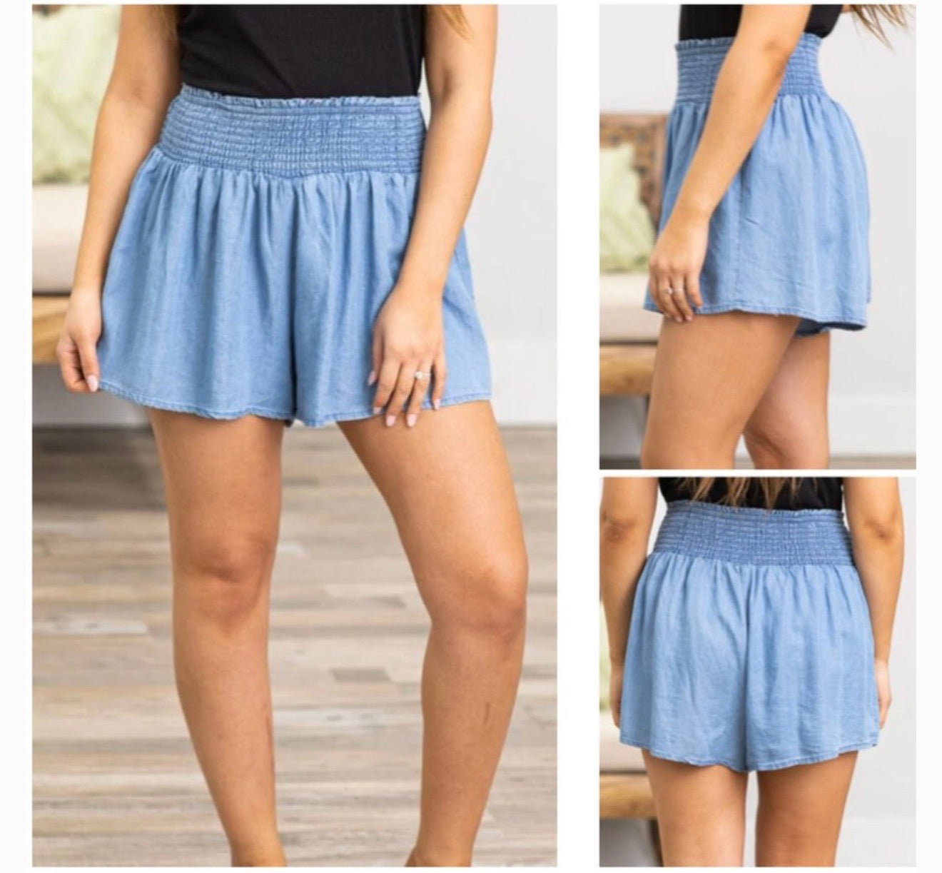 Love Tree Tencel Denim shorts