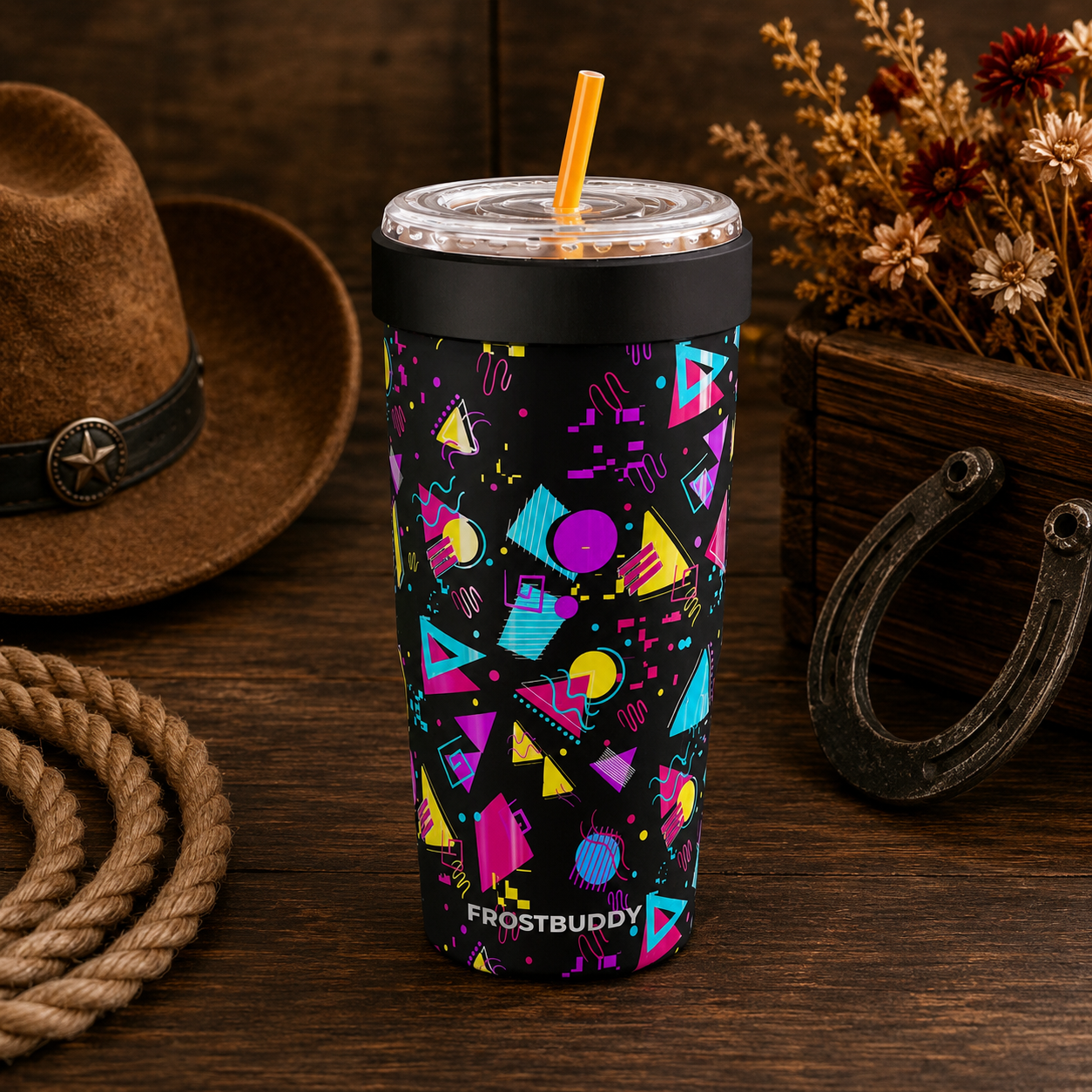 Frost Buddy 32oz To-Go Buddy Neon