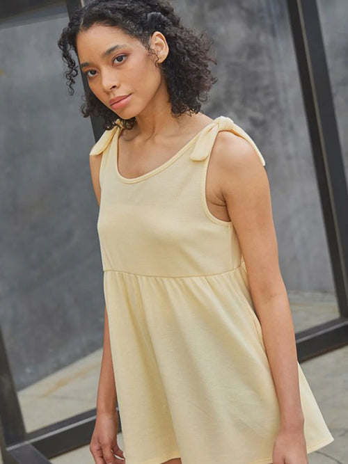 Ces Femme Golden Yellow waffle knit Romper