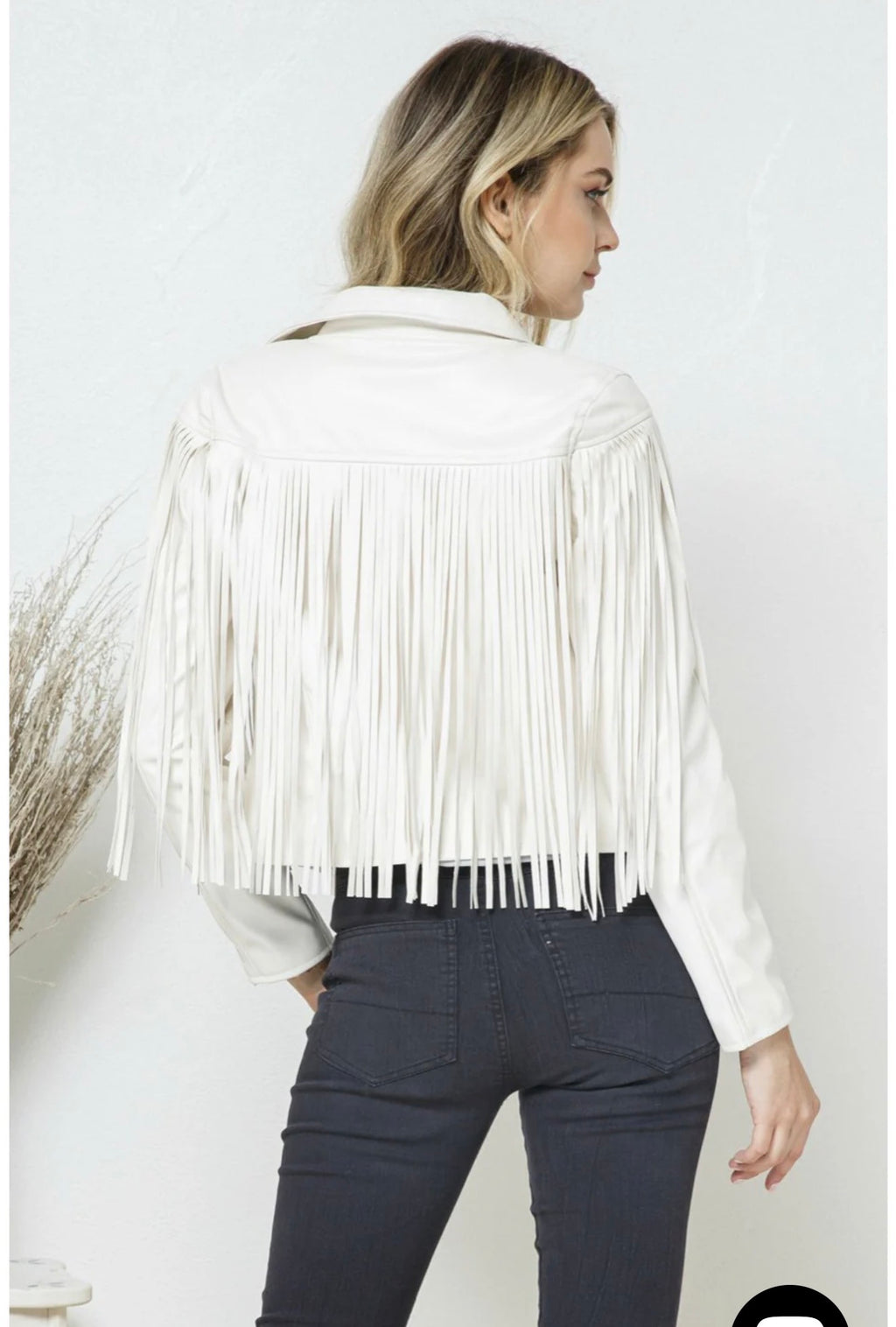 White Shania Jacket