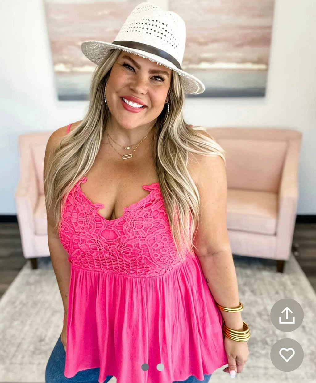 Grace Lace Tank Top