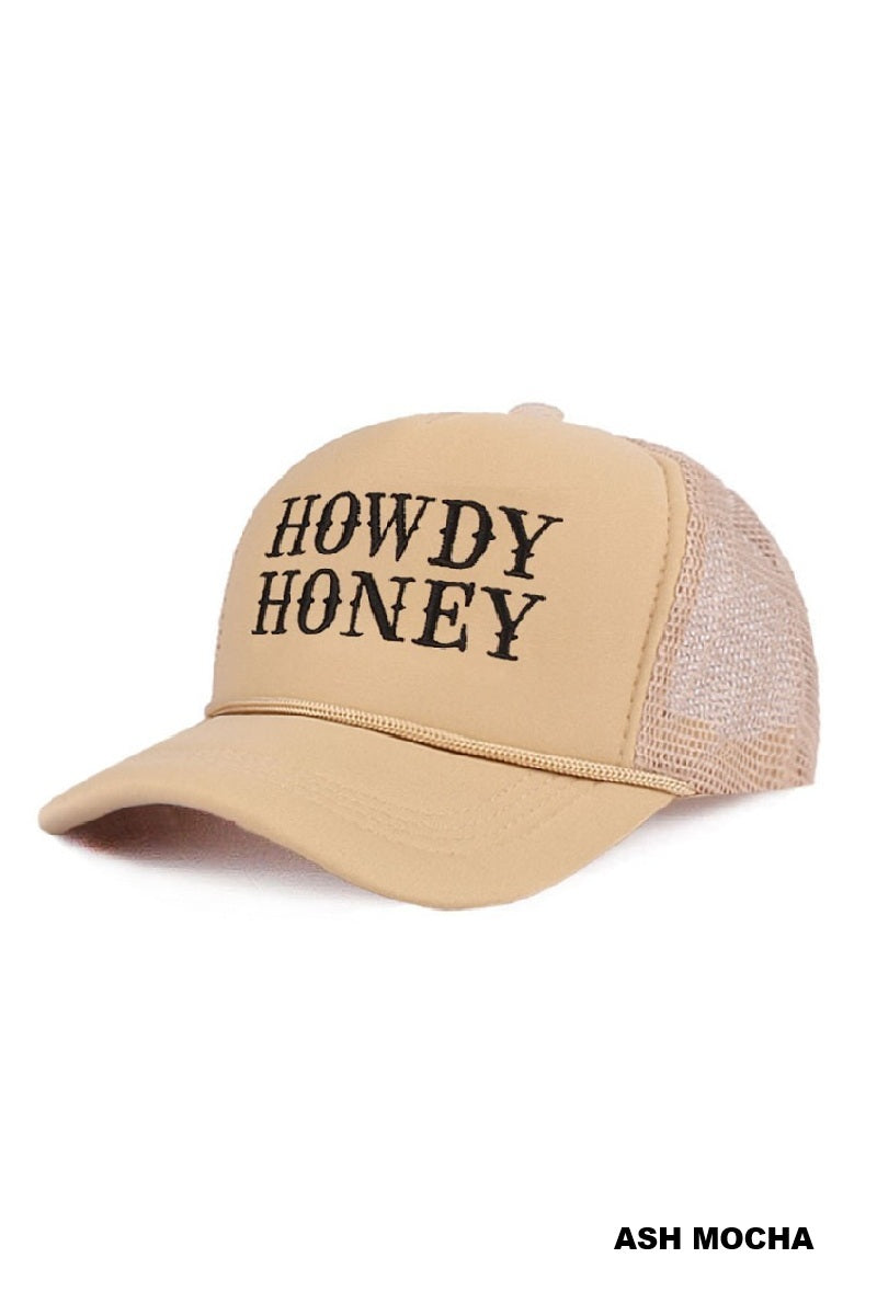 Howdy Honey trucker hat