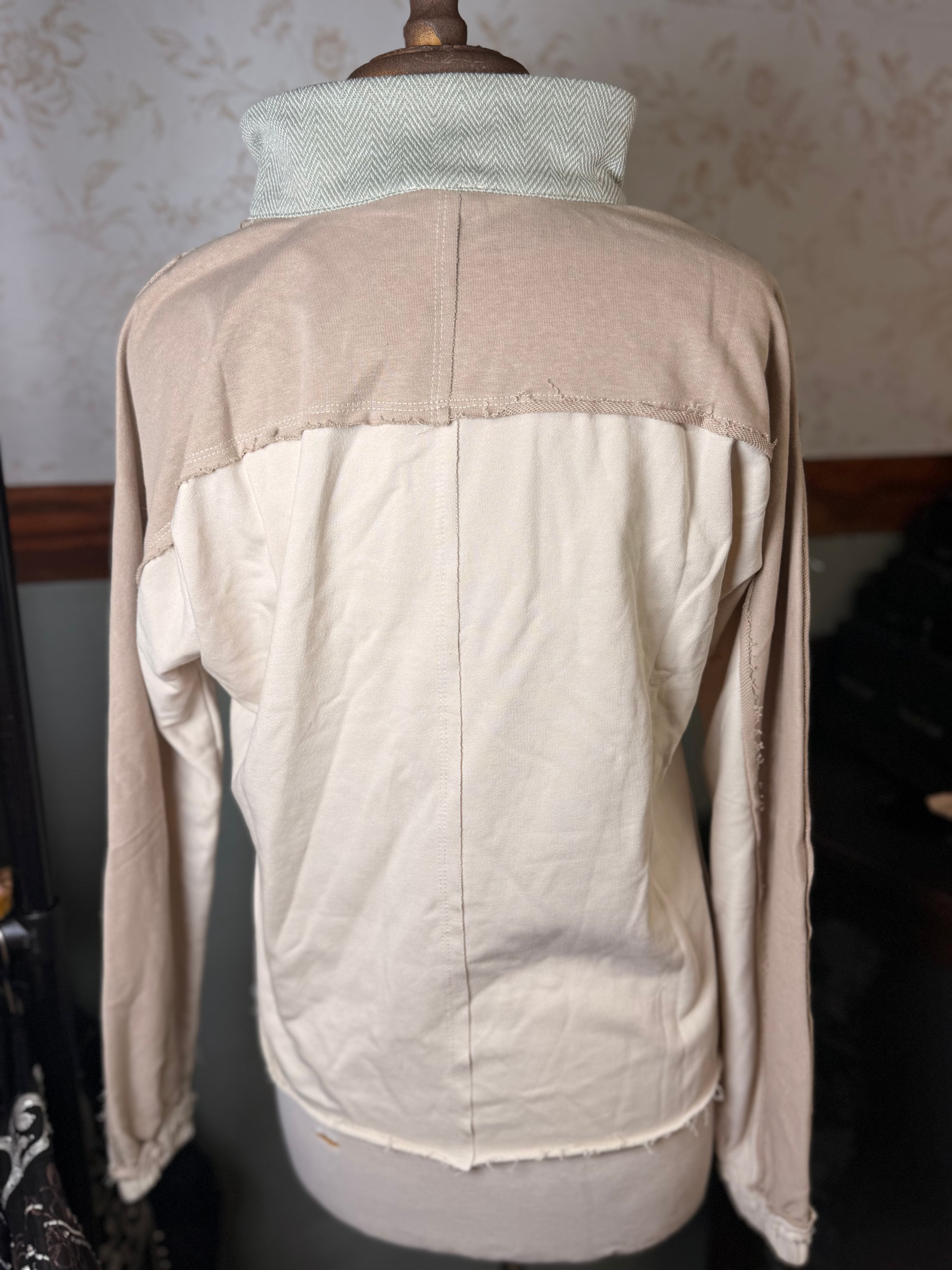 Hem & Thread quarter zip top