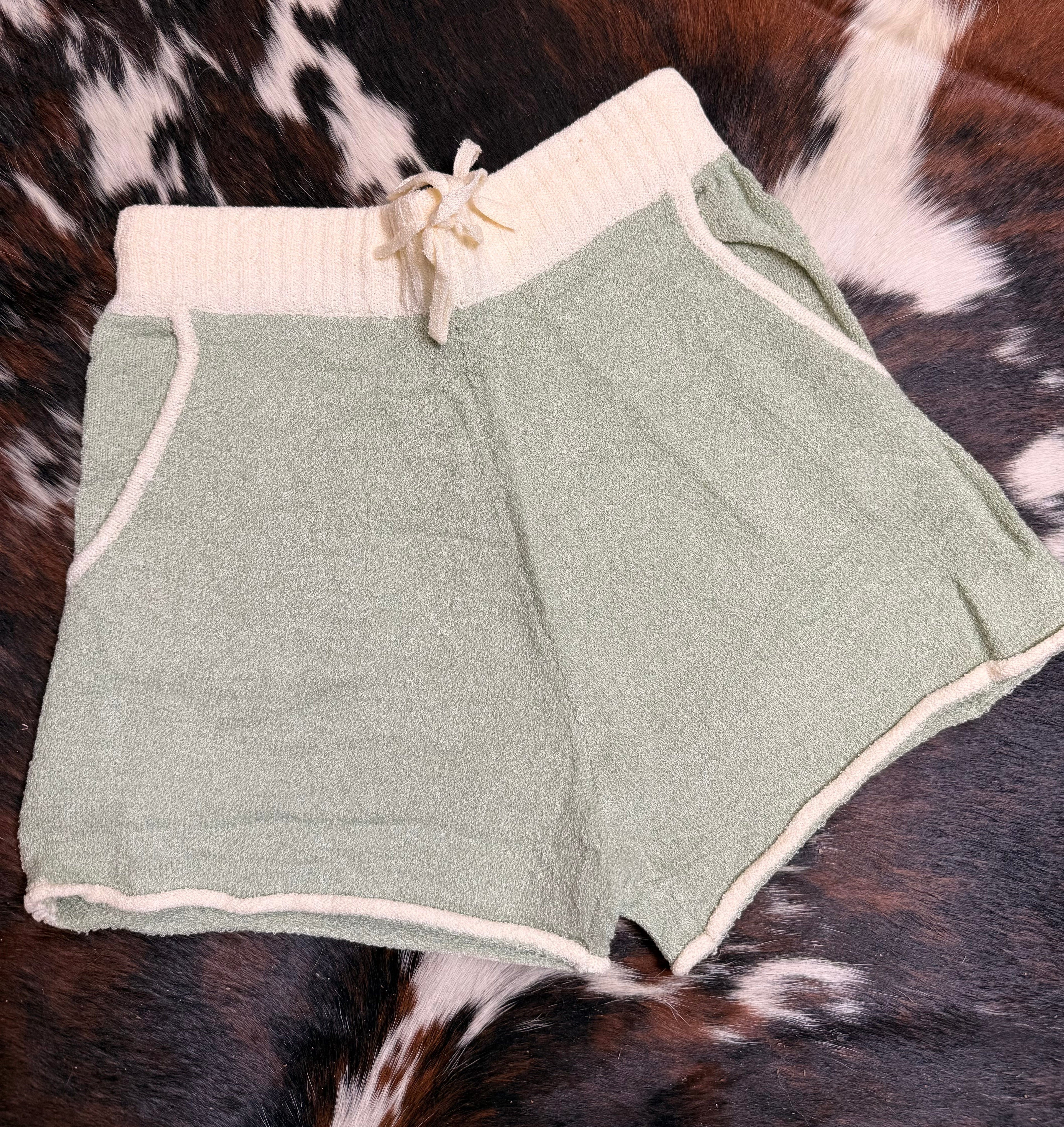 Promesa Sage Green Soft Shorts