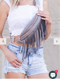 Nash Bash Fringe Sling Bag w/ removable fringe