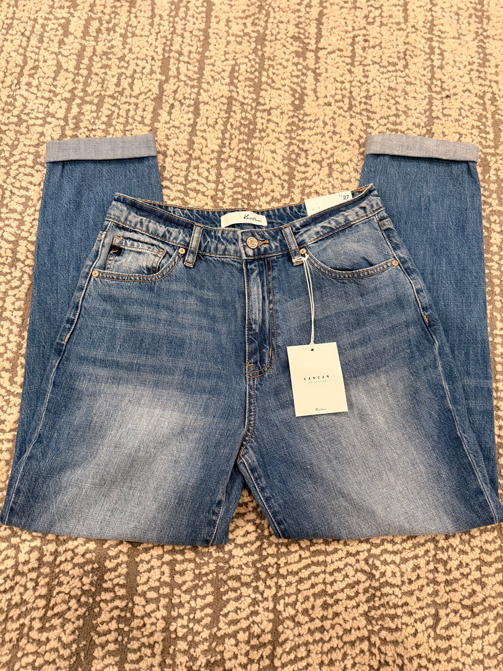 KanCan high waist mom Jean