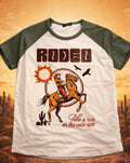 Take a ride on the wild side raglan tee