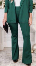 Dear Scarlet Flare Magic Pants Hunter Green