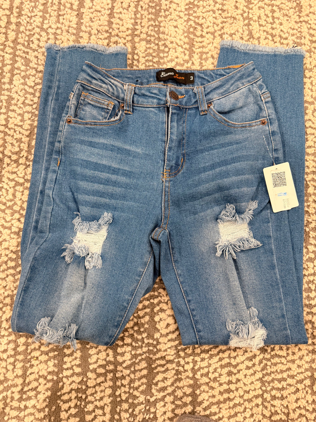 Emma Jean distressed skinny
