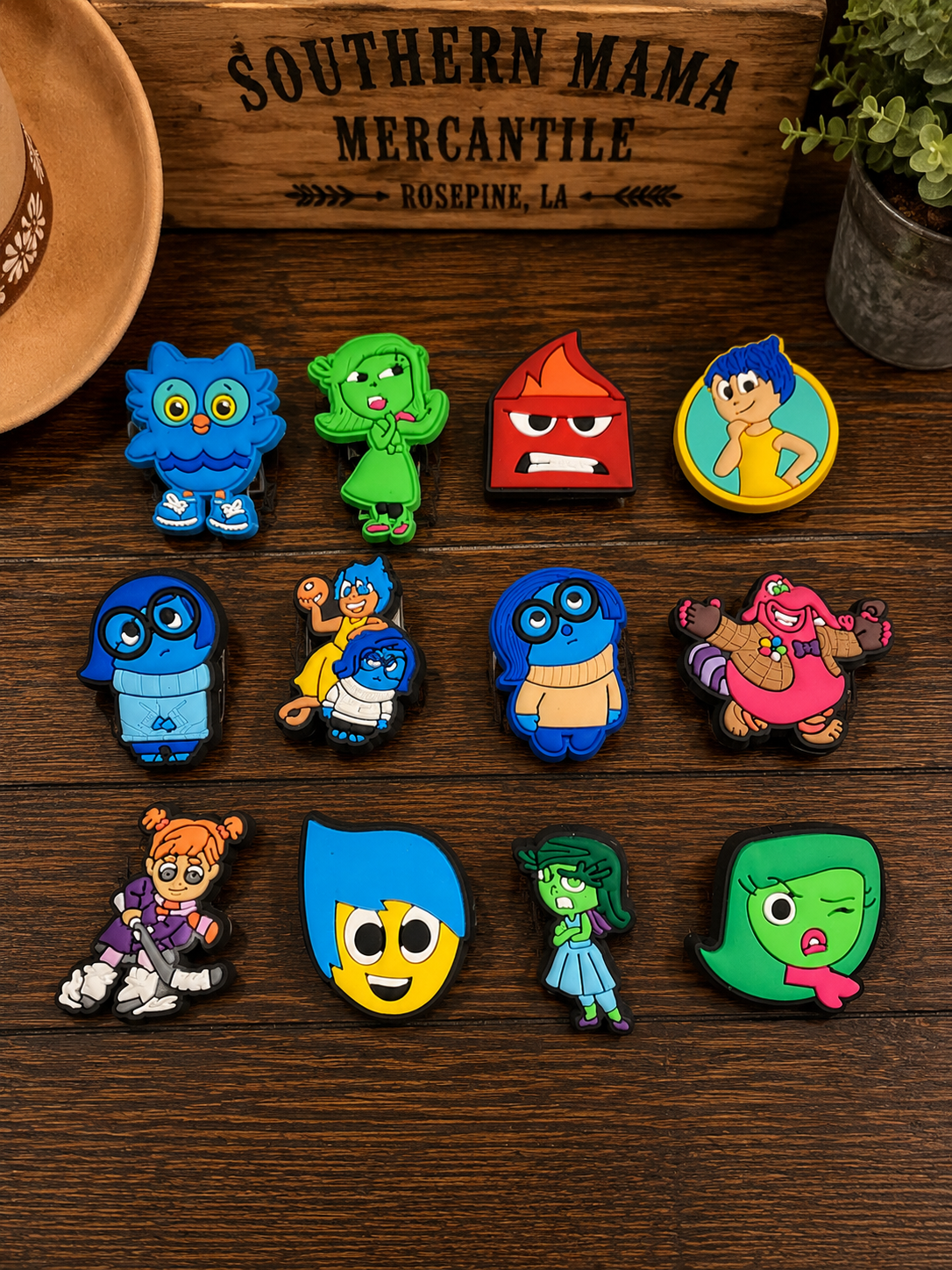 Various croc charms