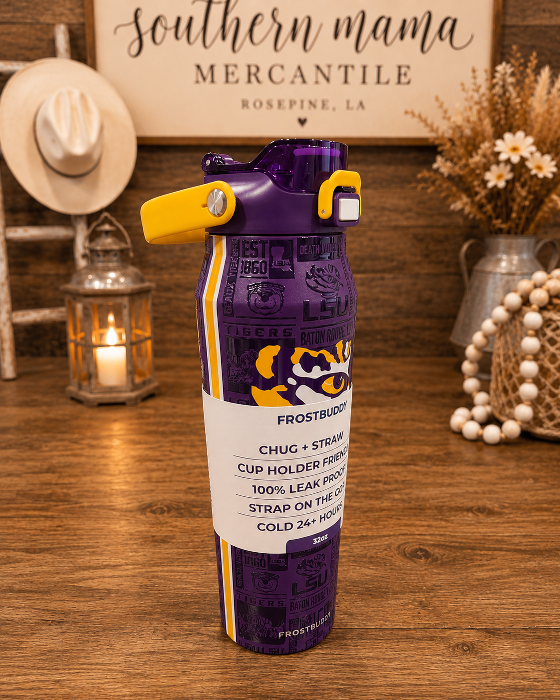 Frost Buddy bottle buddy 32oz LSU