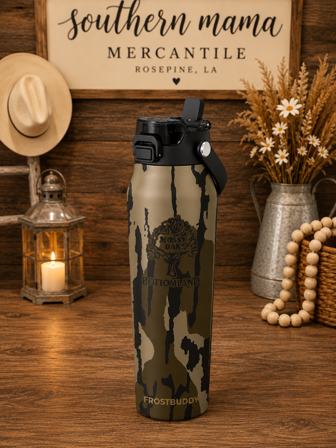 Frost Buddy bottle buddy 32oz Bottomland Camo