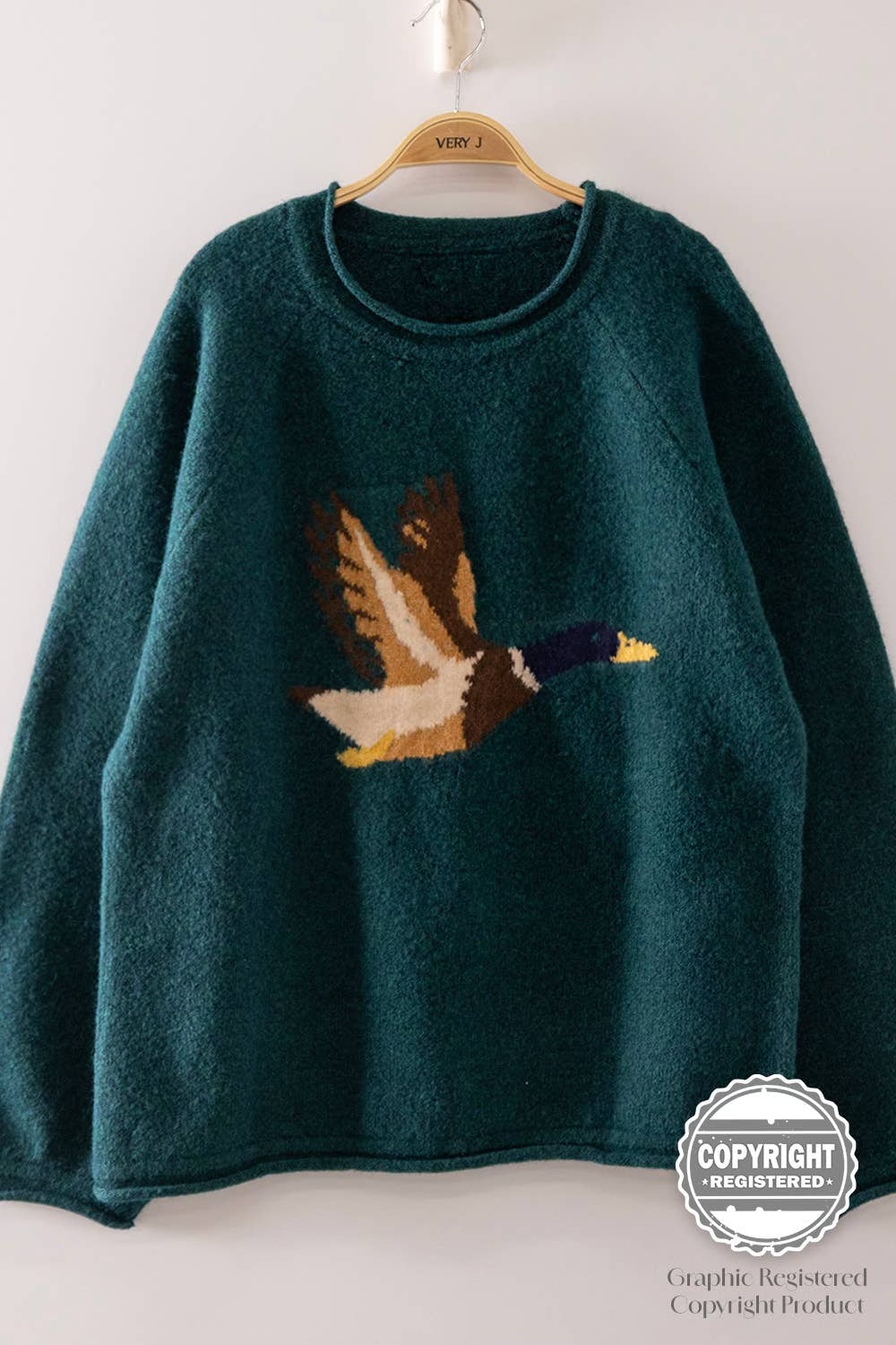 Very J Mallard in Flight Sweater