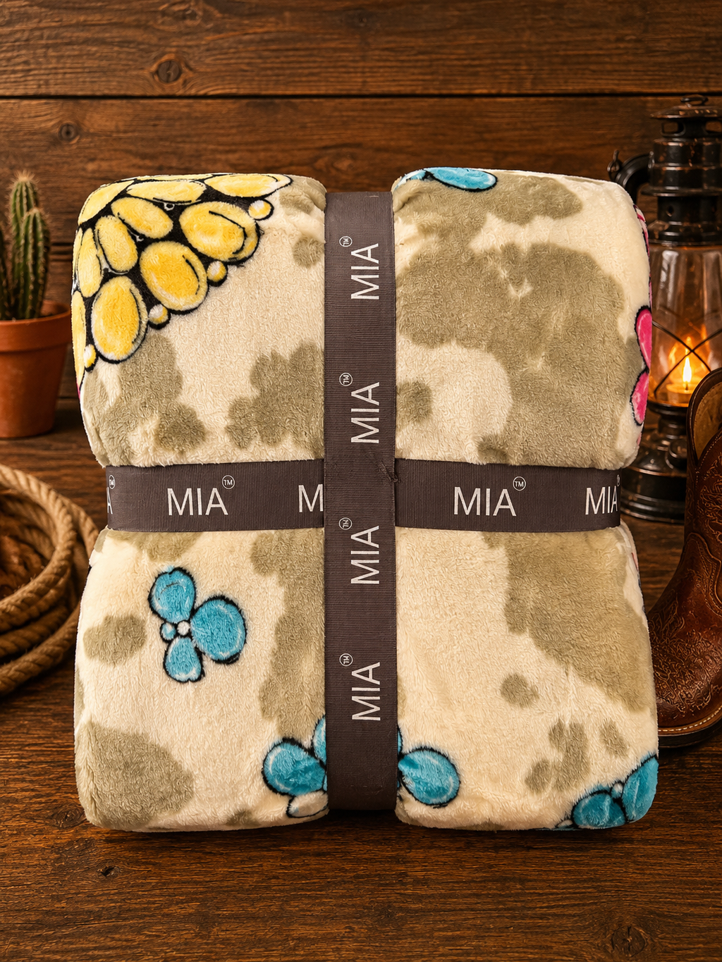 Mia Queen fleece blanket Katya