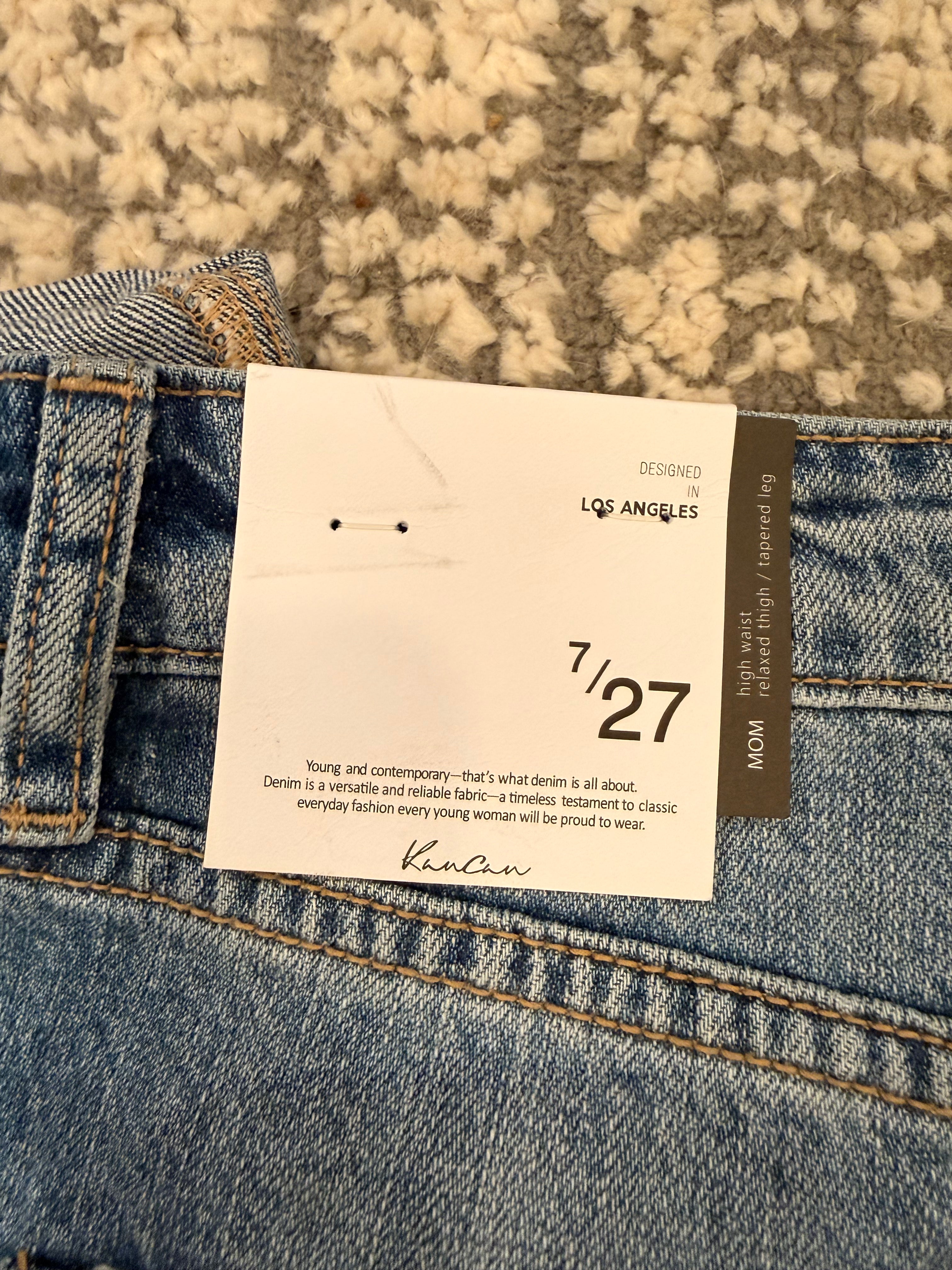 KanCan high waist mom Jean