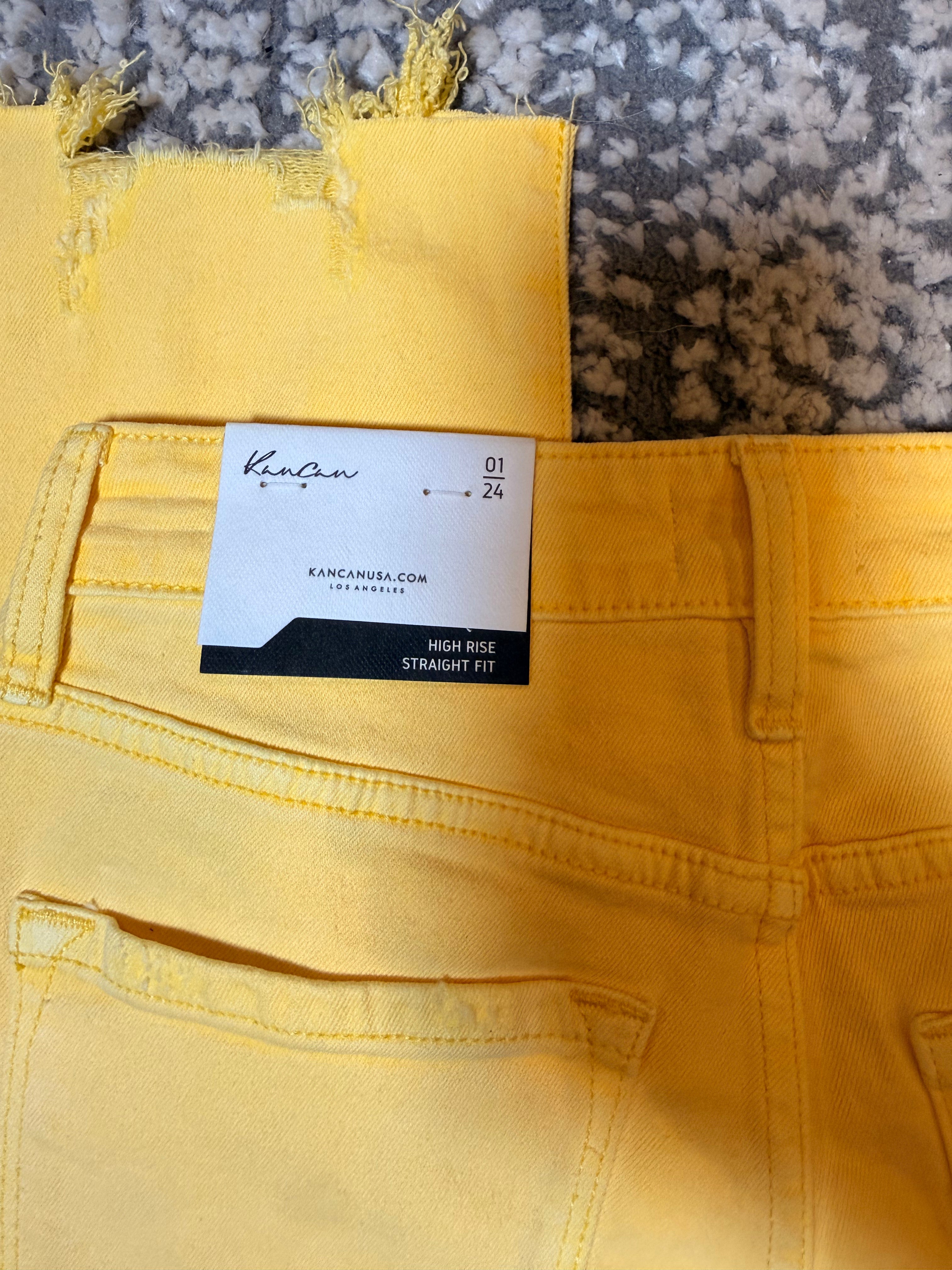 KanCan High Rise Straight Fit