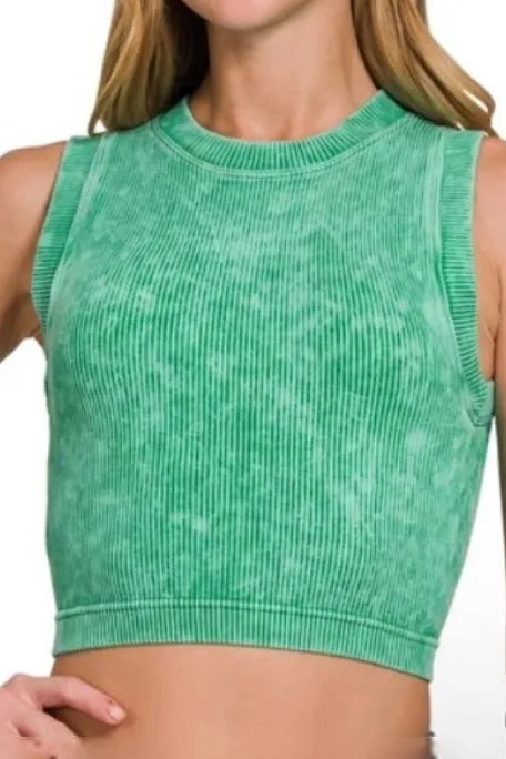 Zenana non-padded crop top