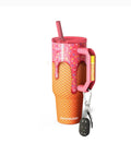 Frost Buddy 40oz pink sundae drip cup