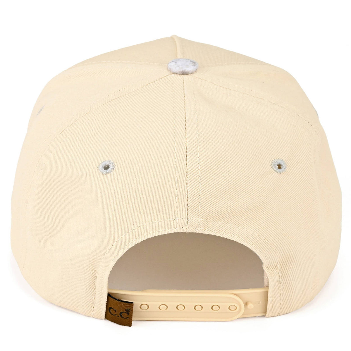 Hana - C.C HOWDY Letter Embroidered Two Tone Trucker Cap