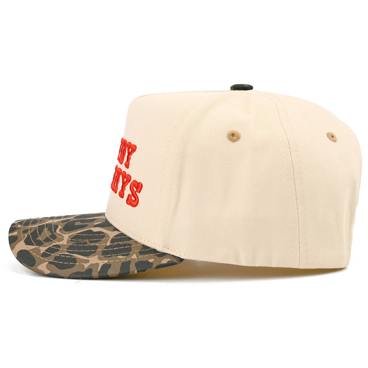 Hana - C.C HOWDY HOLIDAYS Letter Embroidered Trucker Cap